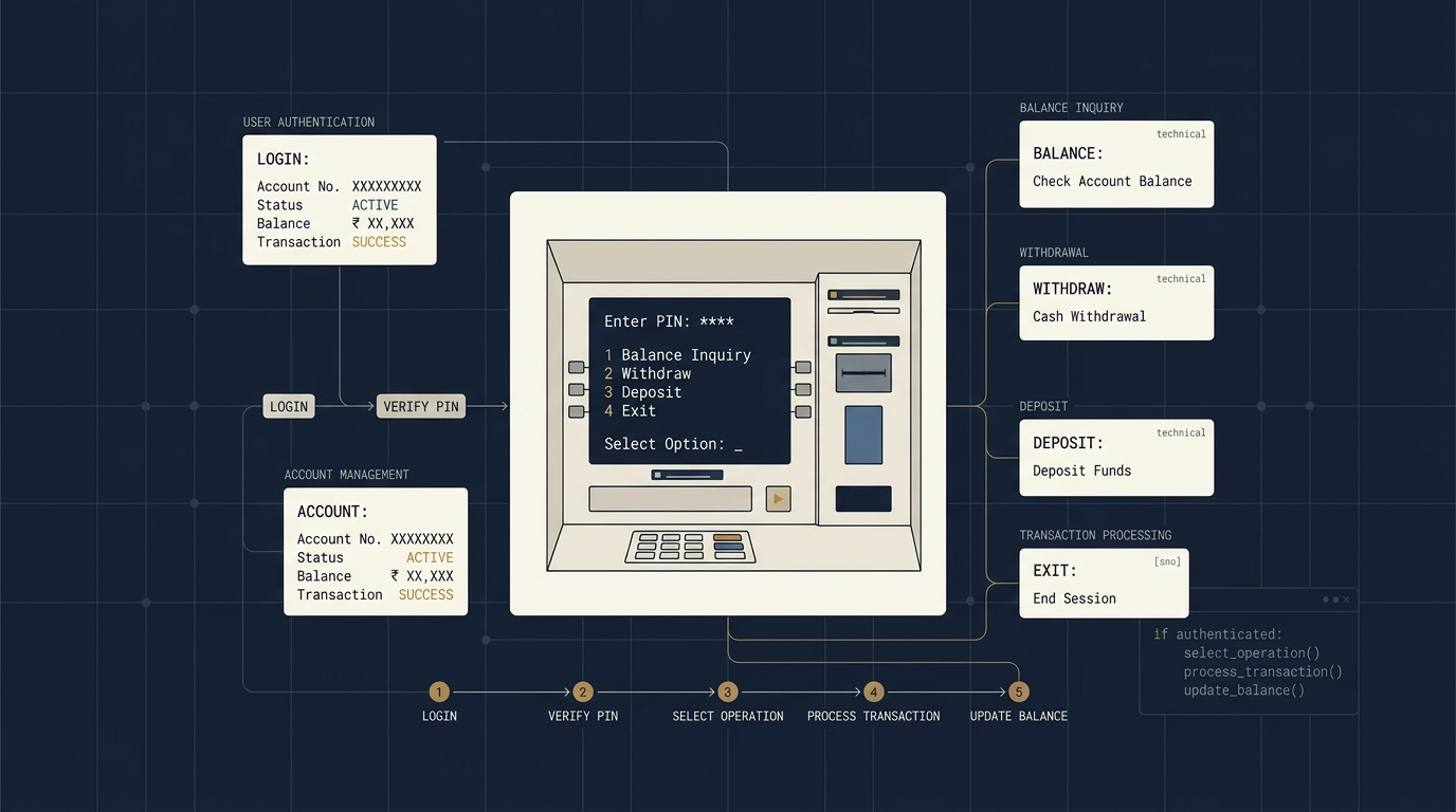 ATM System Management application architecture preview