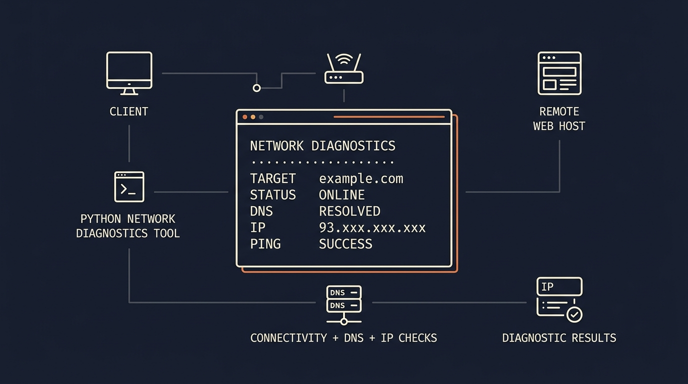 Network Diagnostics Tool preview